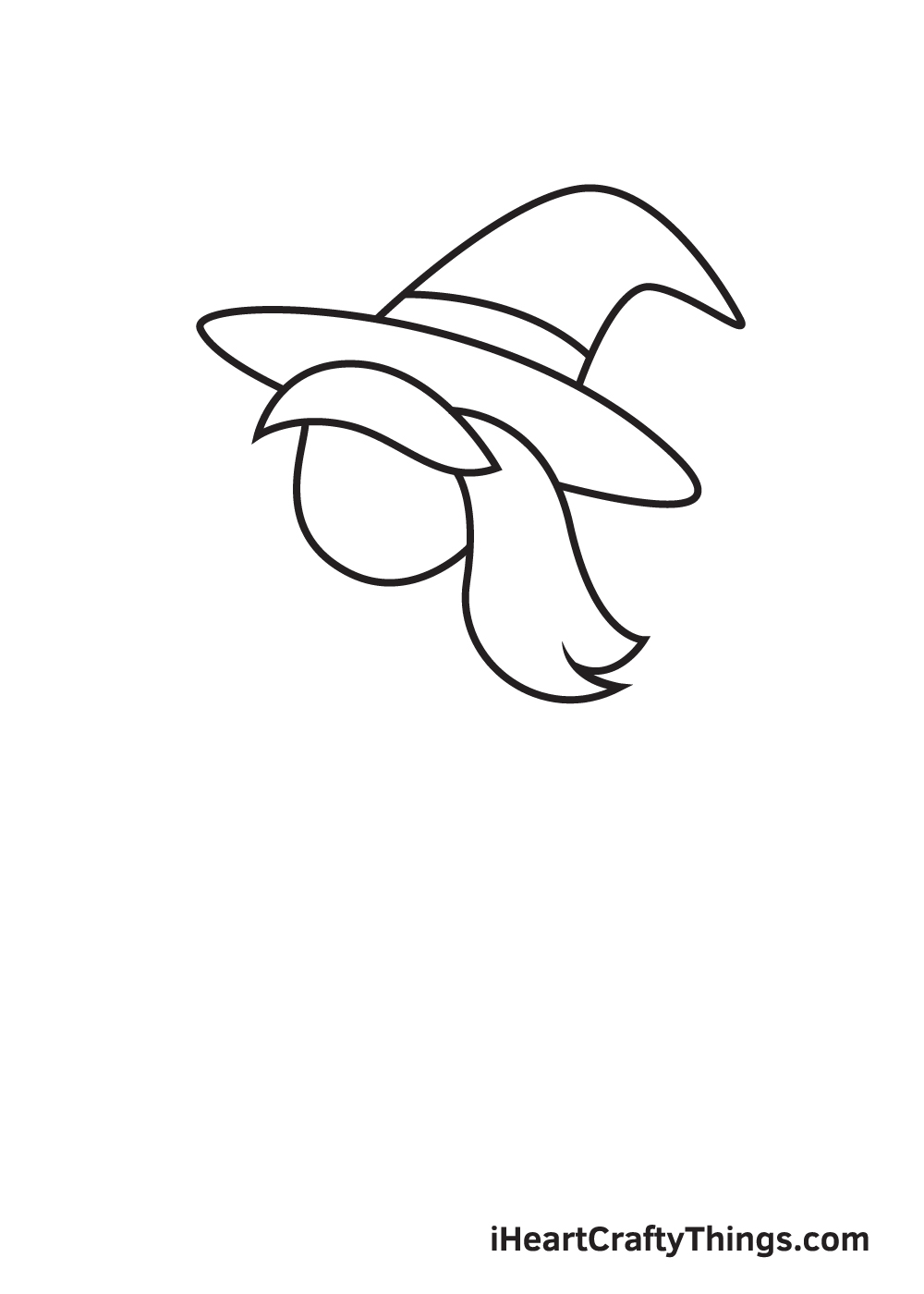 witch drawing step 5