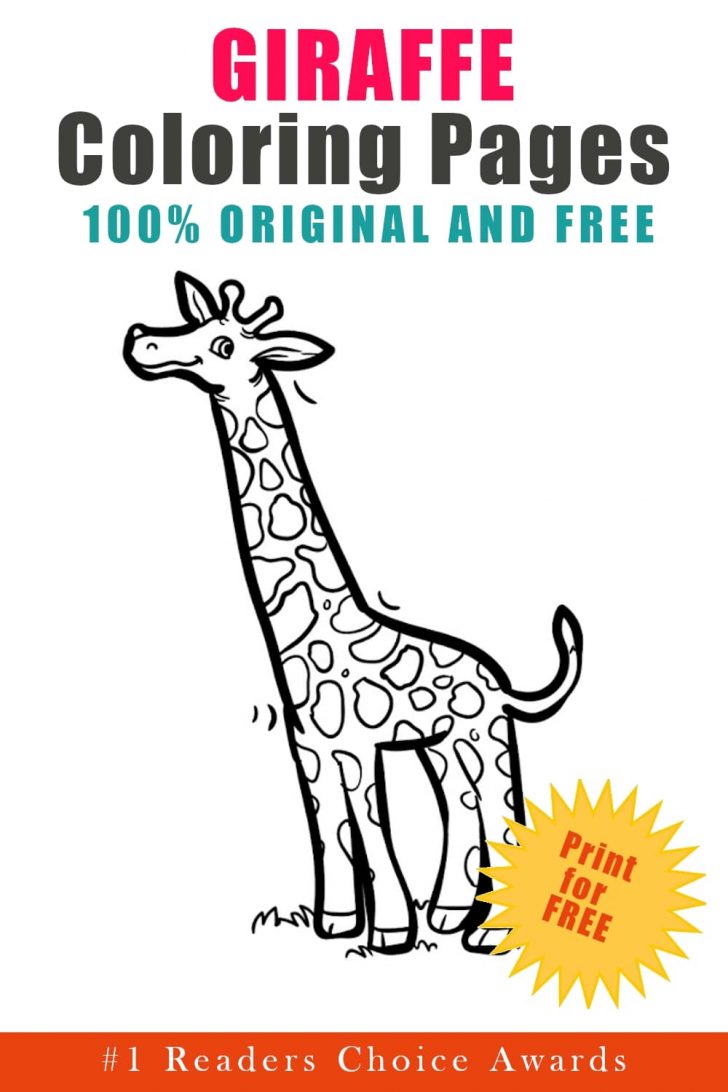 Giraffe Coloring Pages (Updated 2021)