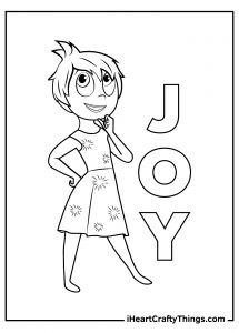 Inside Out Coloring Pages (100% Free Printables)