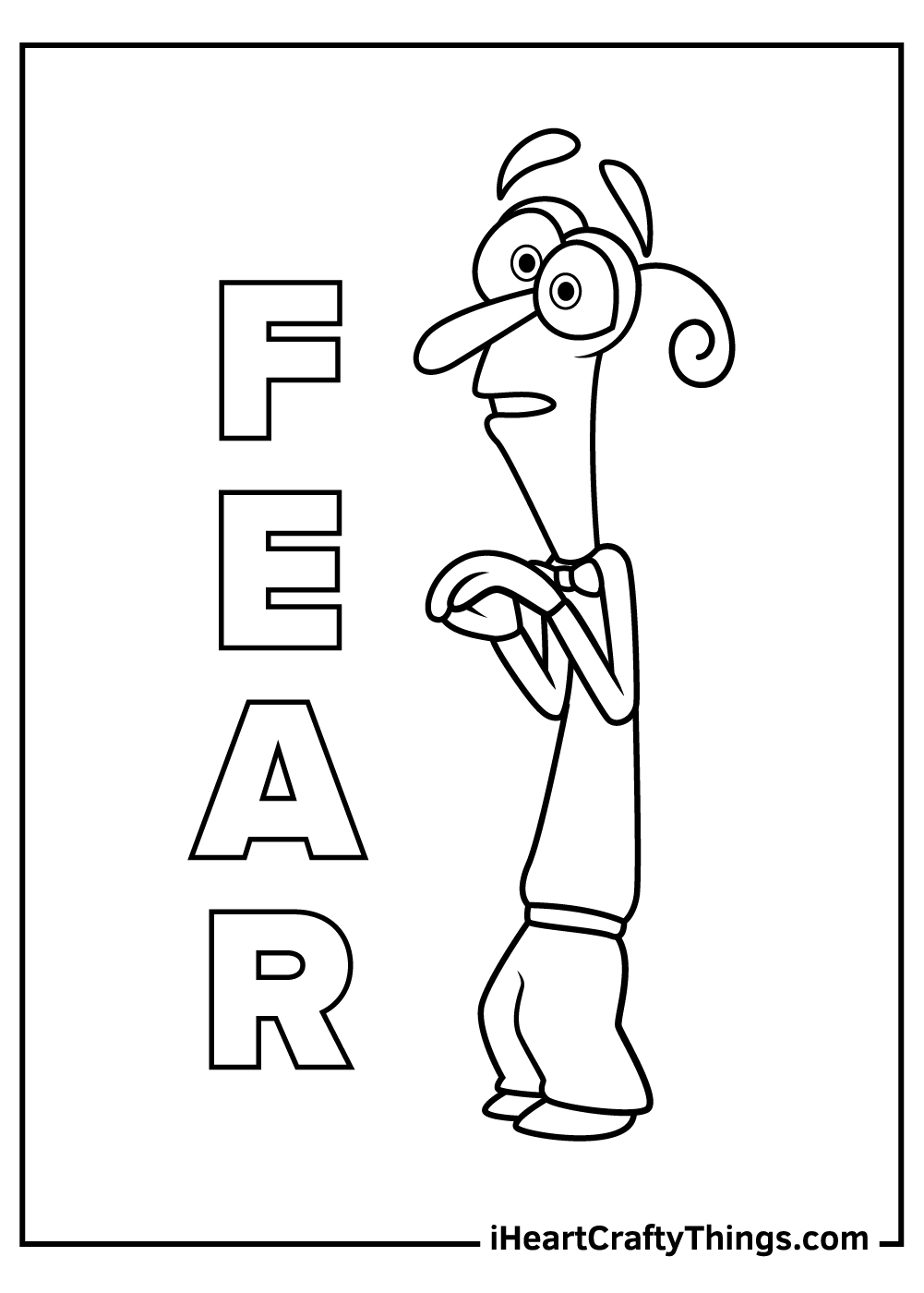 forgetters coloring page hard inside out