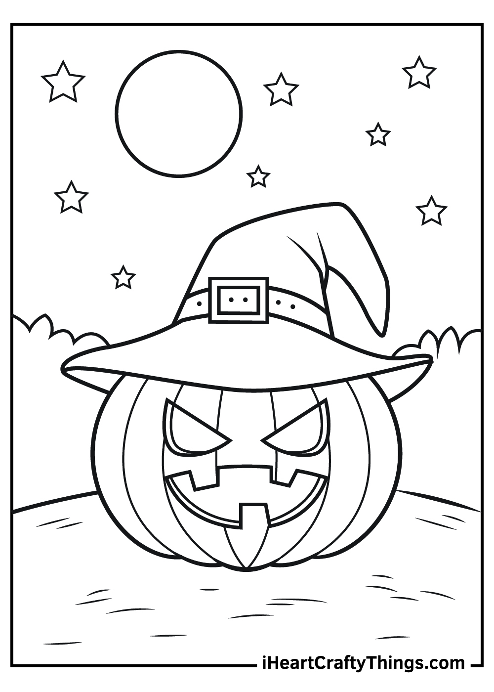 Jack O Lantern Coloring Pages (Updated 2021)