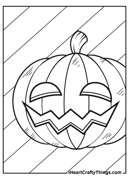 Jack O Lantern Coloring Pages (Updated 2021)