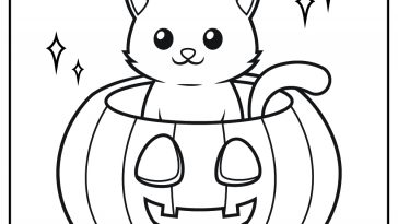 jack o lantern coloring images