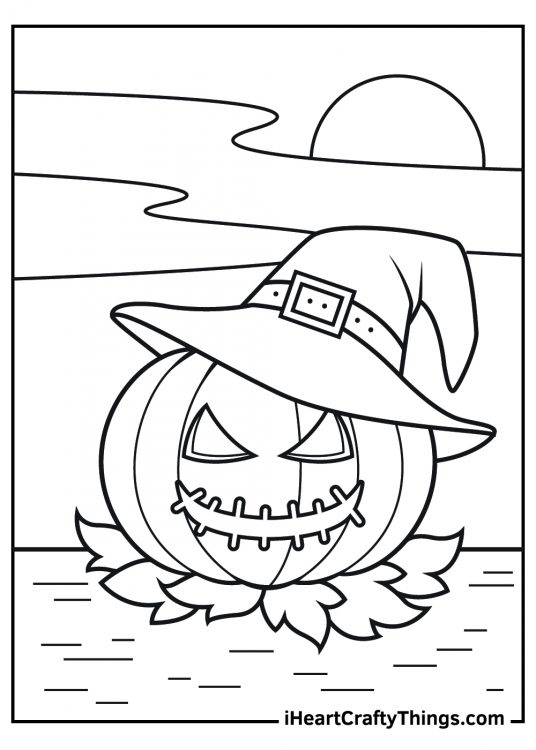 Jack O Lantern coloring pages