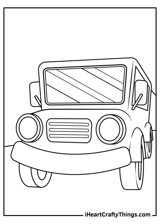 15 Truck Coloring Pages (100% Free Printables)