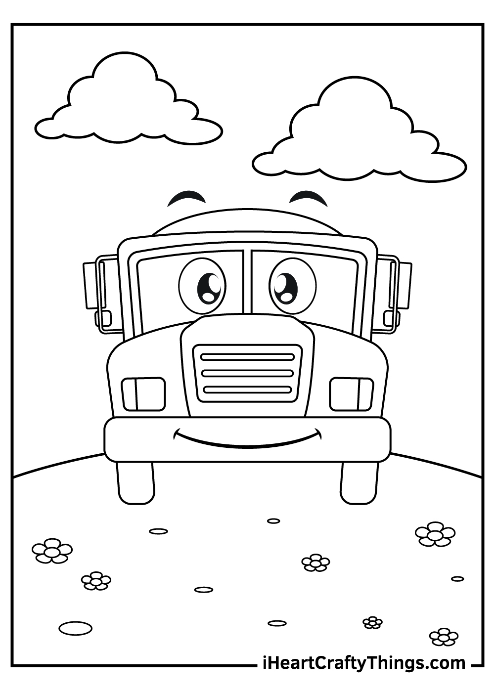 ice cream truck coloring pages free printable