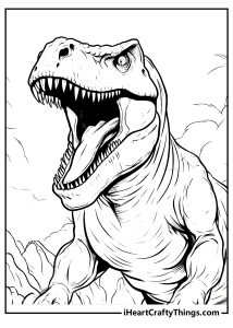 32 Tyrannosaurus Coloring Pages (100% Free Printables)