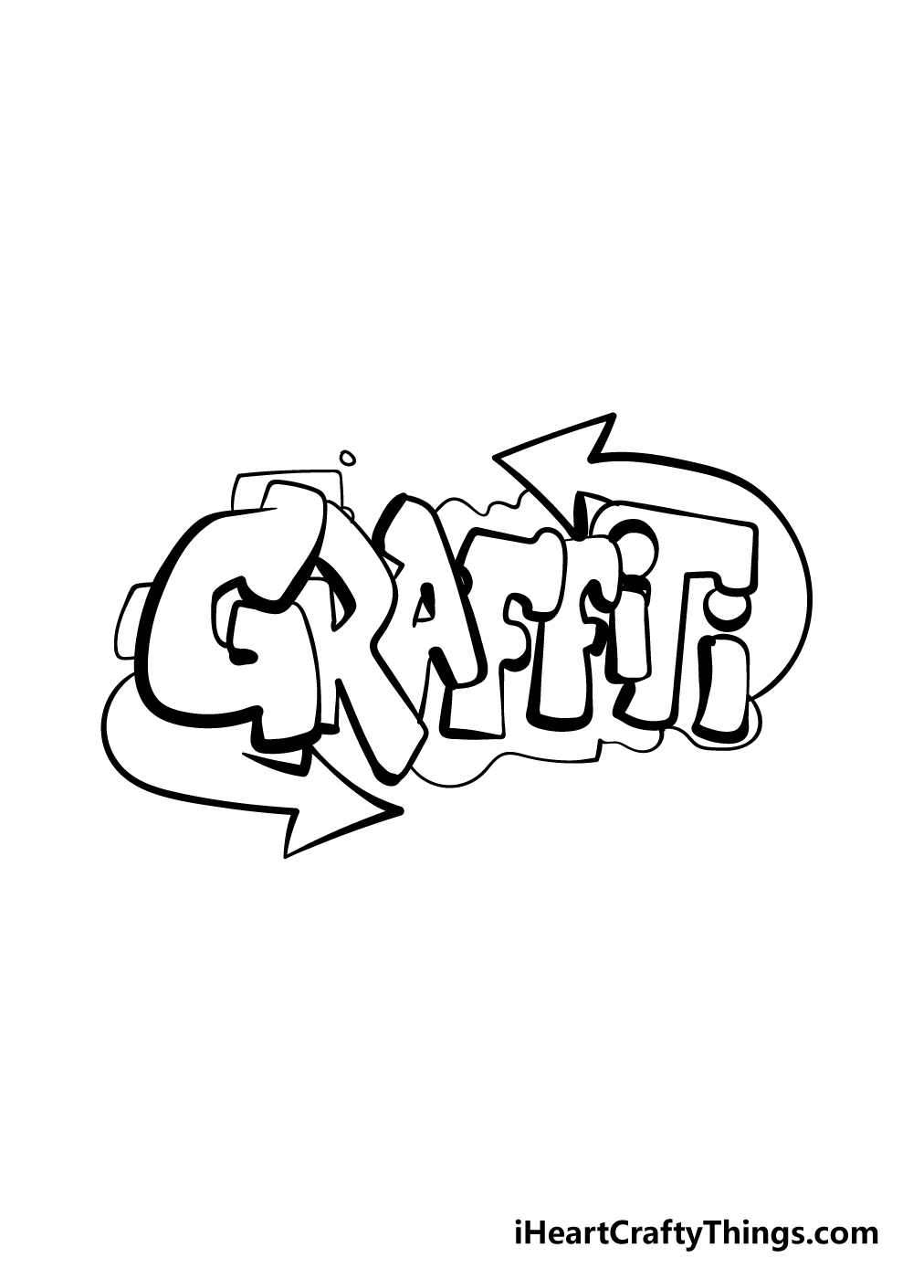 easy cool graffiti drawings