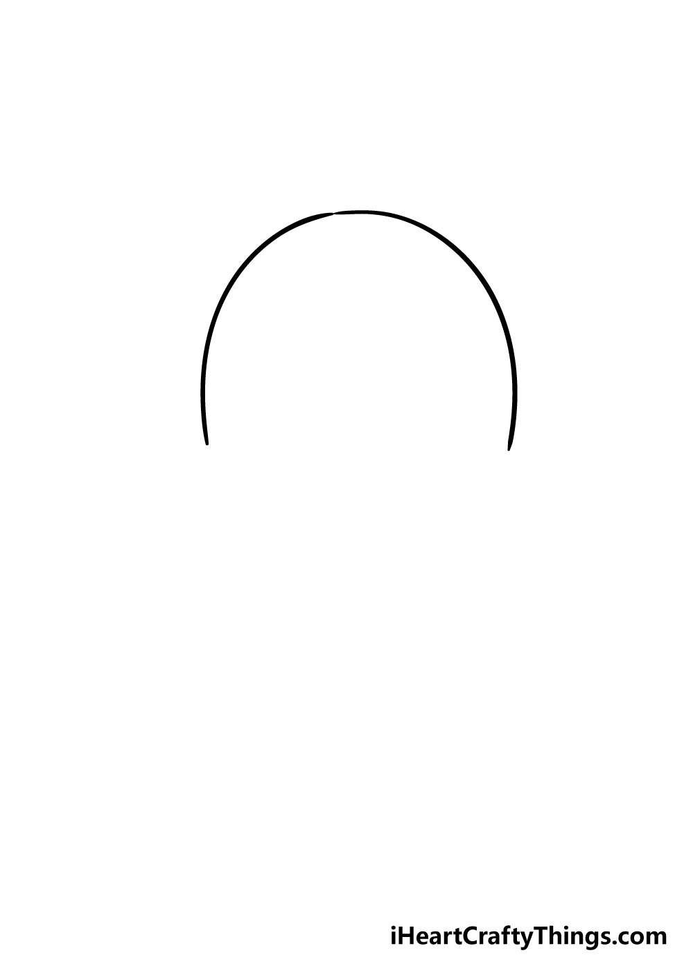 face shape drawing step 2