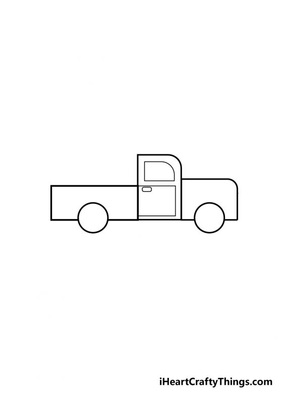 Truck Drawing How To Draw A Truck Step By Step