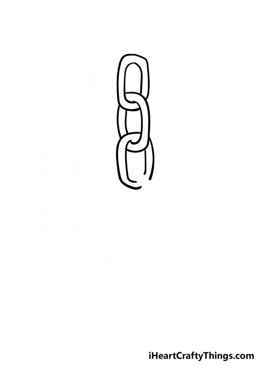 Chains Drawing How To Draw Chains Step By Step