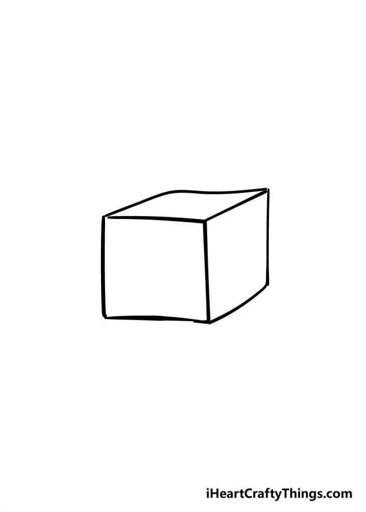 Box Drawing How To Draw A Box Step By Step