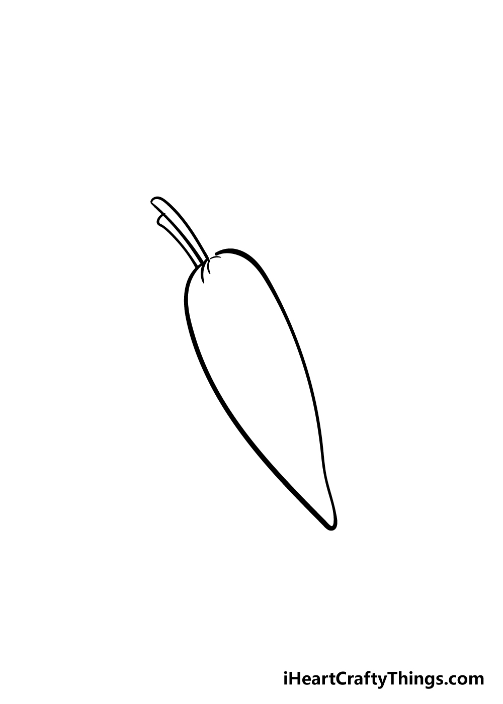 Carrot Drawing - How To Draw A Carrot Step By Step