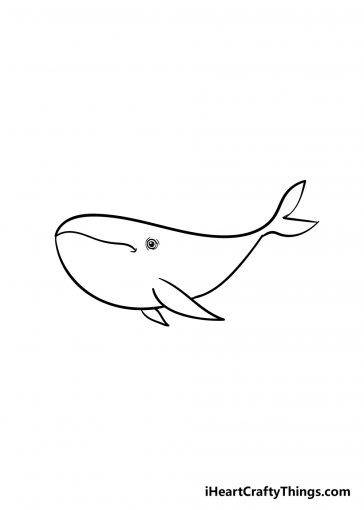 How To Draw A Whale Step By Step: Easy Whale Drawing For Kids