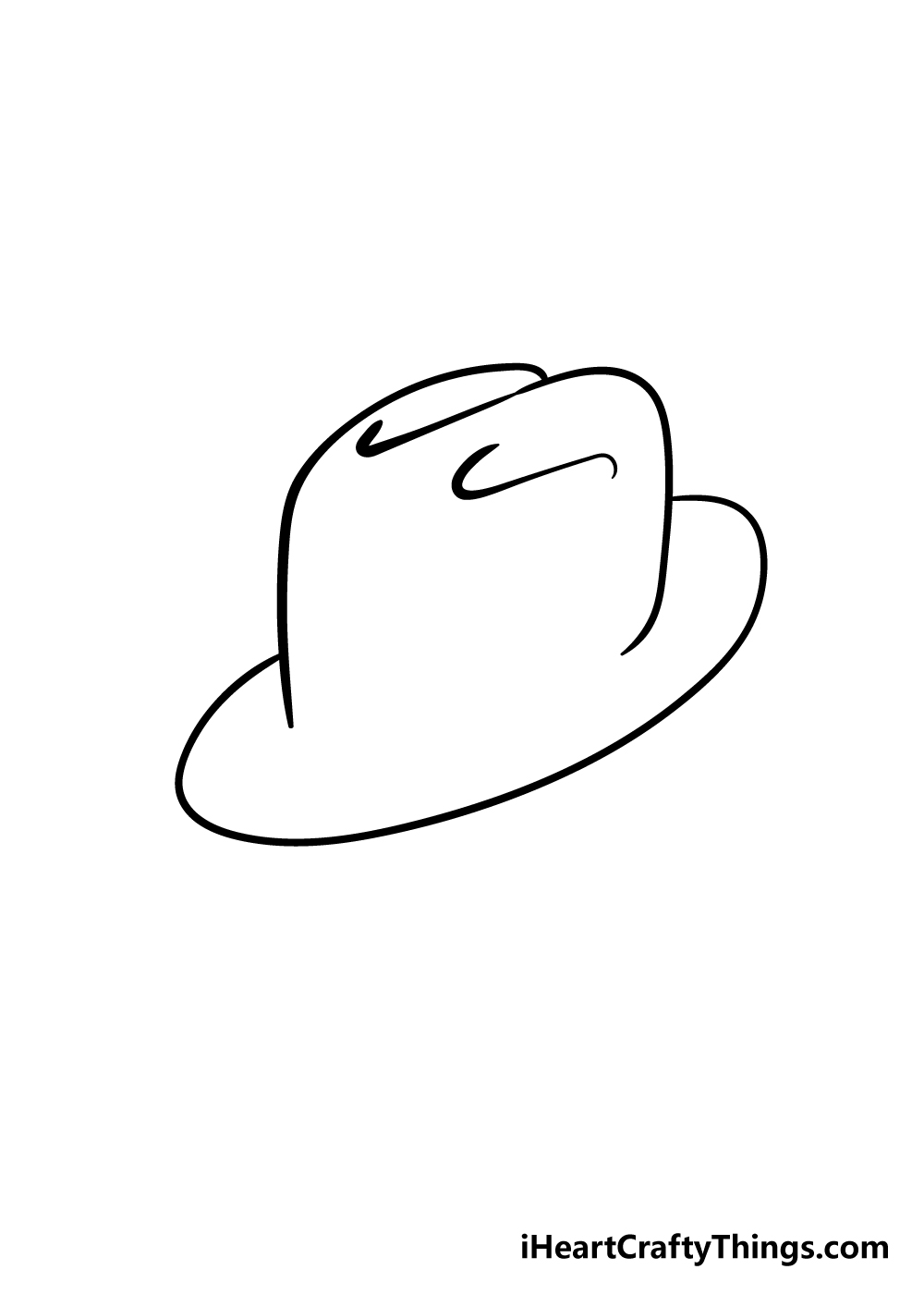 hat drawing step 4