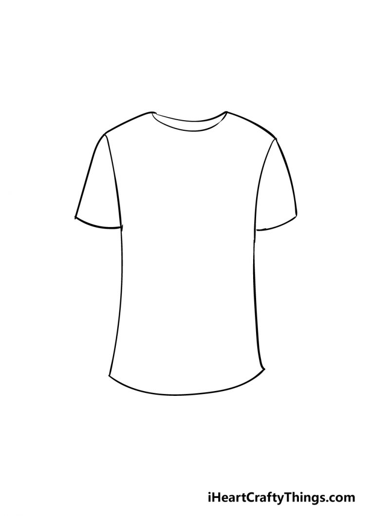 Shirt Drawing - How To Draw A Shirt Step By Step