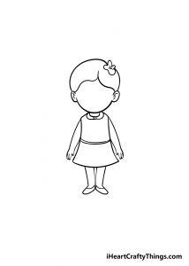 Cartoon Girl Drawing - How To Draw A Cartoon Girl Step By Step