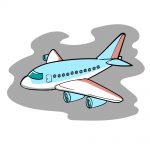 how to draw an airplane image