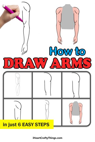 Arms Drawing - How To Draw Arms Step By Step