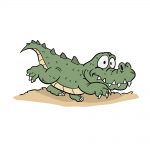 crocodile drawing image