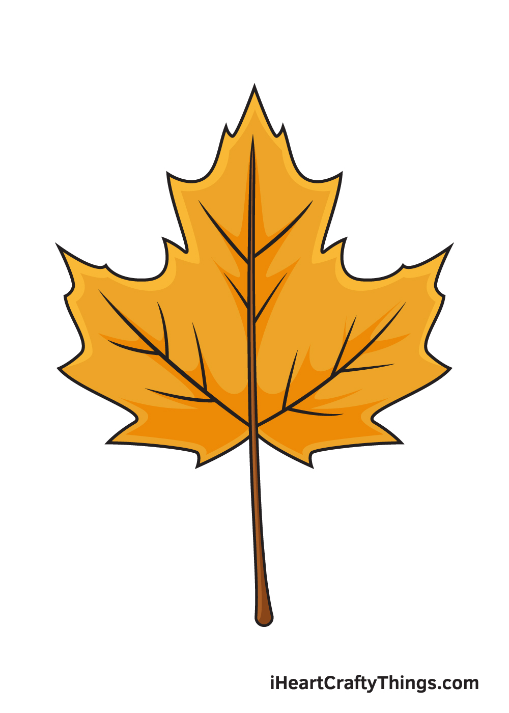 A Beautiful Leaf and Tree Drawing Poster Paper Print - Nature, Abstract,  Animation & Cartoons, Art & Paintings posters in India - Buy art, film,  design, movie, music, nature and educational paintings/wallpapers