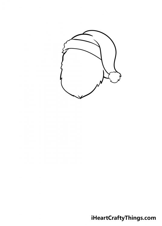  Santa Drawing - How To Draw Santa Step By Step