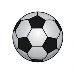how to draw soccer ball image
