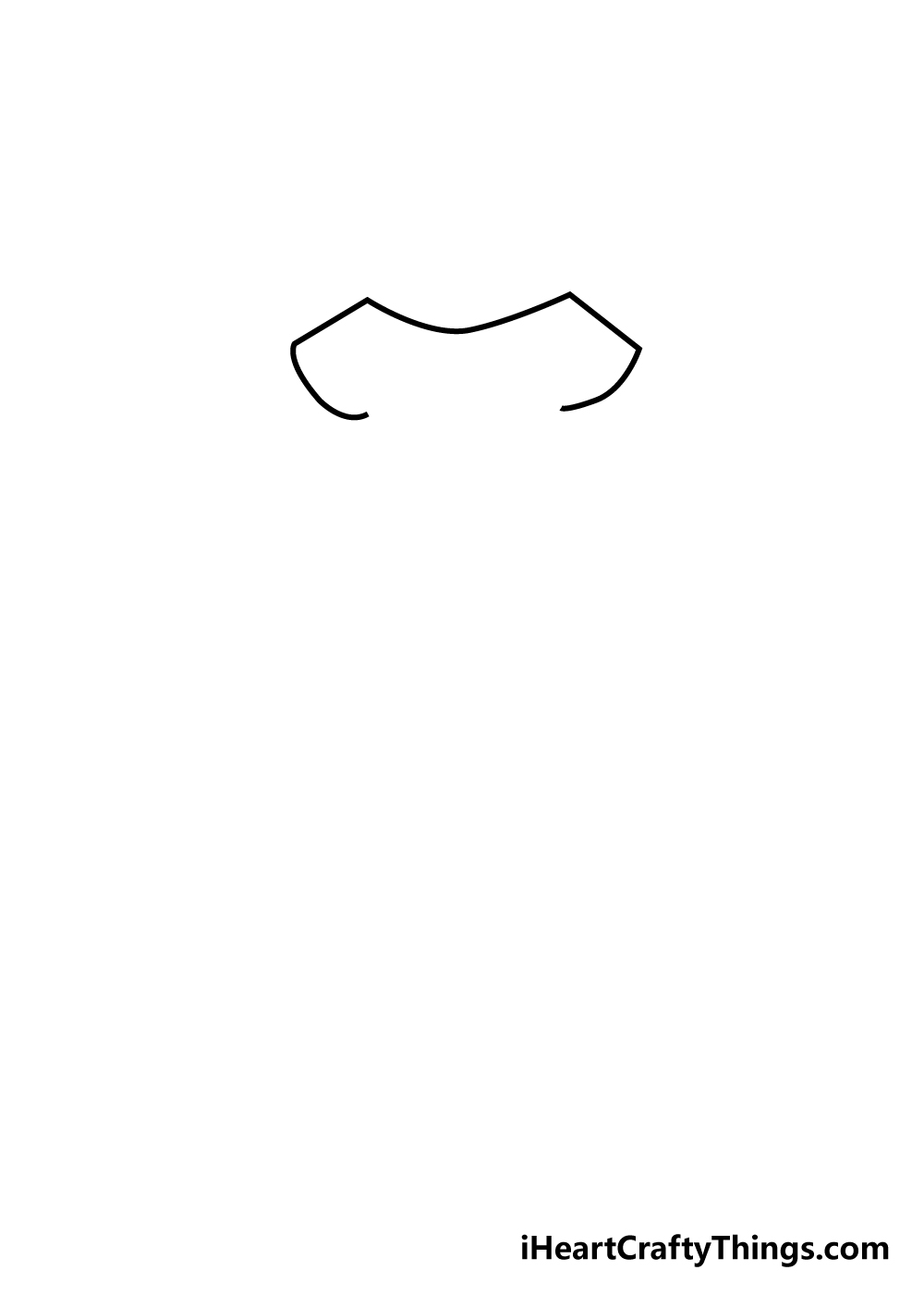 dress drawing step 1