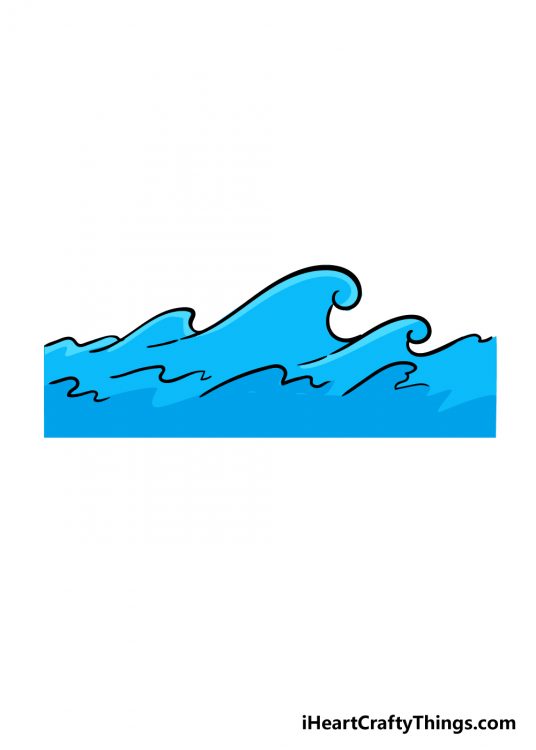 How to Draw A Wave - A Step by Step Guide