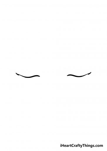 Closed Eyes Drawing - How To Draw Closed Eyes Step By Step