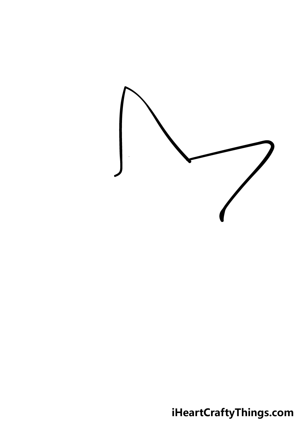 drawing a starfish step 1