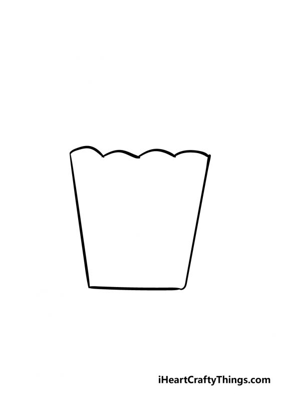 Popcorn Drawing How To Draw Popcorn Step By Step