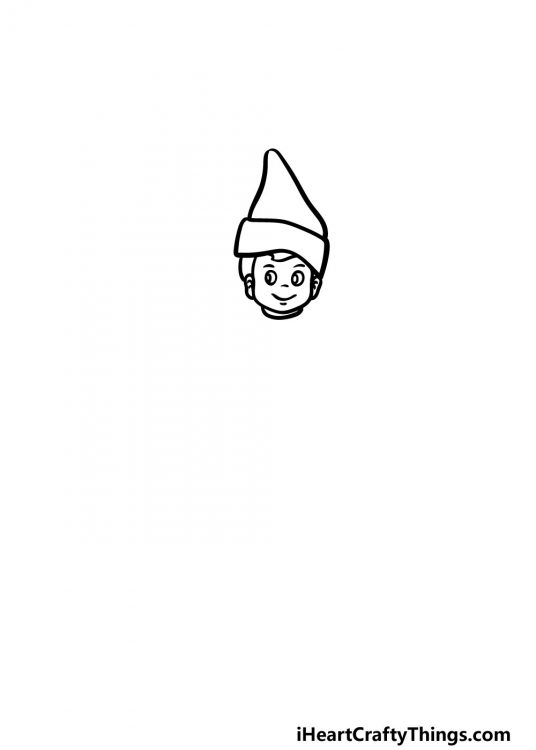 Elf On A Shelf Drawing - How To Draw An Elf On A Shelf Step By Step