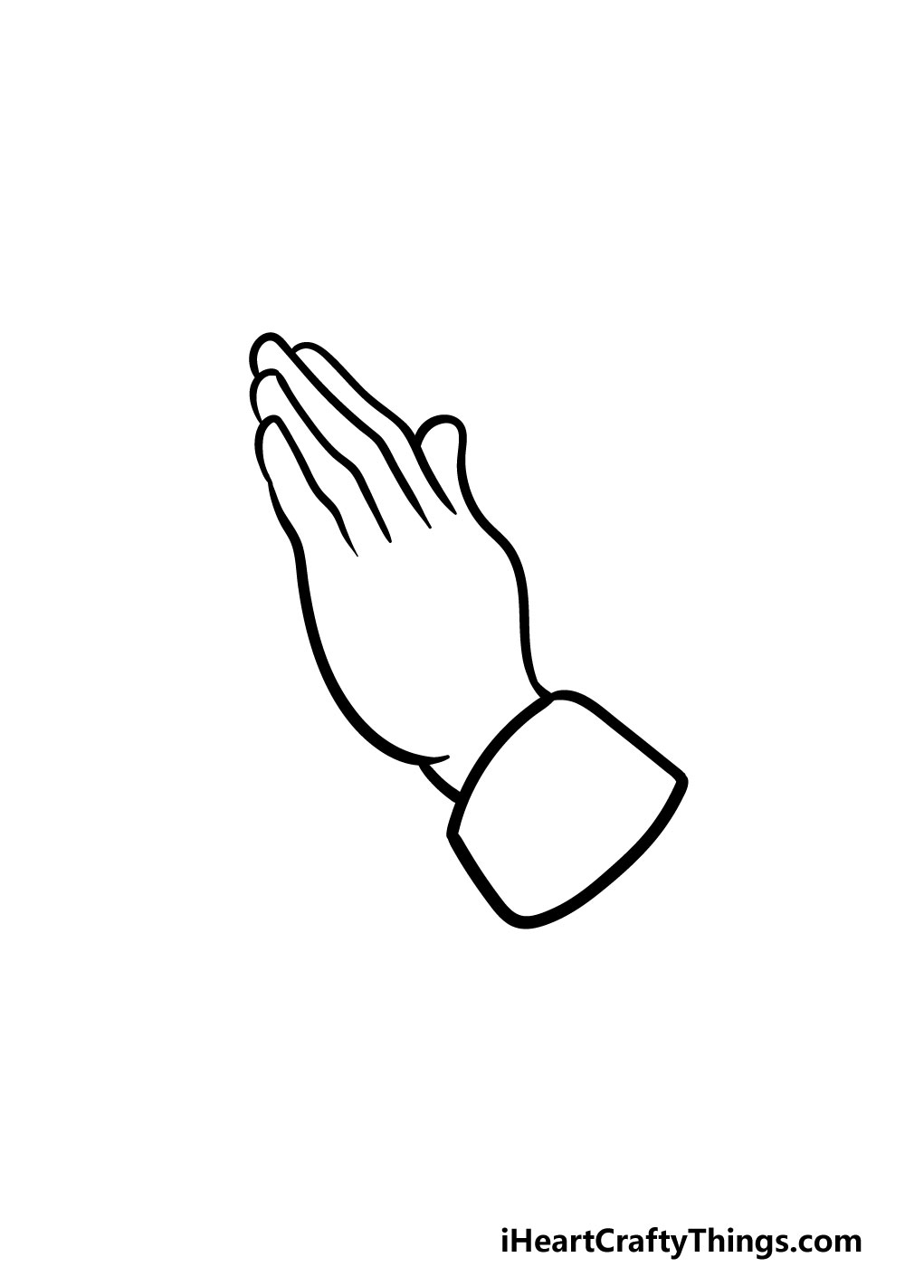 Praying Hands Drawing - How To Draw Praying Hands Step By Step