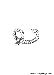 Rope Drawing - How To Draw Rope Step By Step