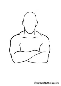 Crossed Arms Drawing - How To Draw Crossed Arms Step By Step