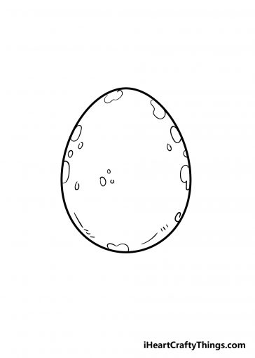 Egg Drawing - How To Draw An Egg Step By Step