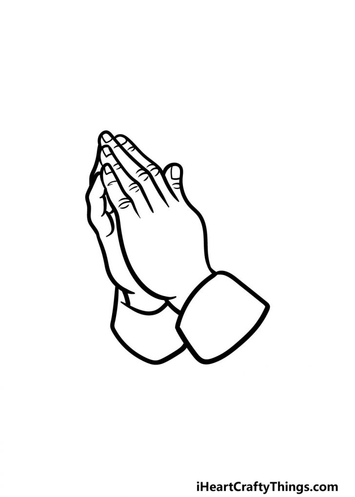 Praying Hands Drawing - How To Draw Praying Hands Step By Step