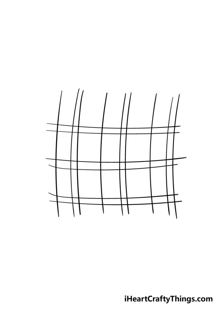 Plaid Drawing How To Draw Plaid Step By Step