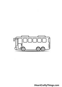 Bus Drawing - How To Draw A Bus Step By Step