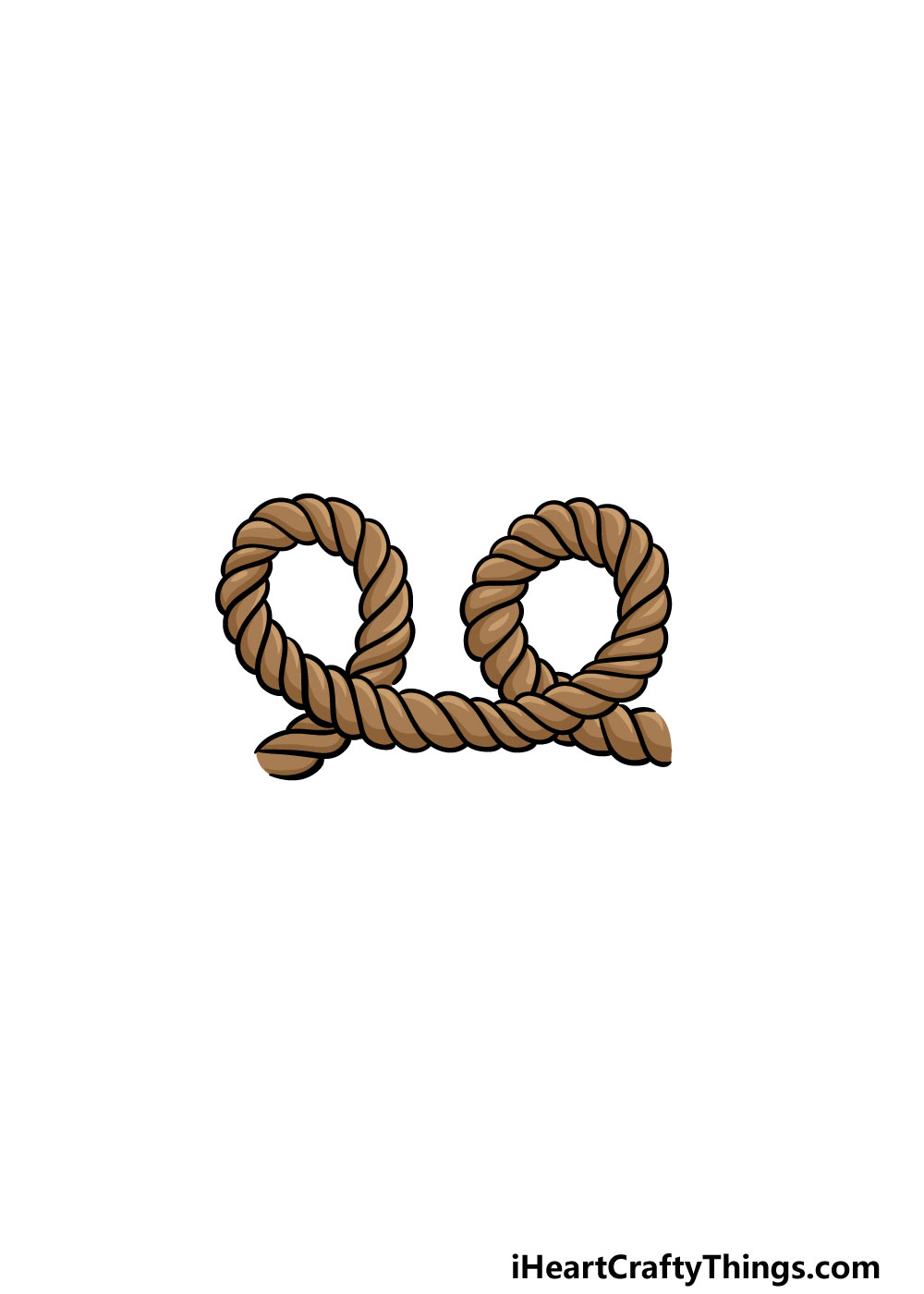 Rope Drawing How To Draw Rope Step By Step