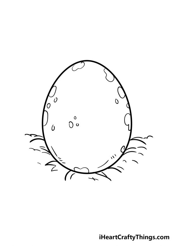 Egg Drawing - How To Draw An Egg Step By Step