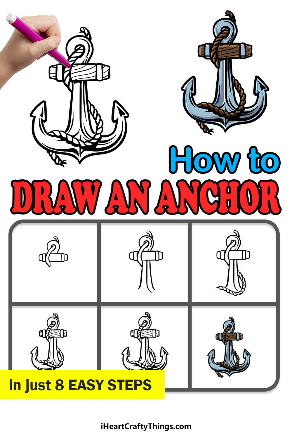 How to Draw an Anchor