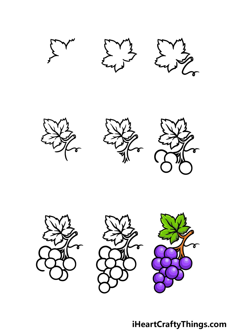 Bunch of grapes hand drawn sketch icon Royalty Free Vector