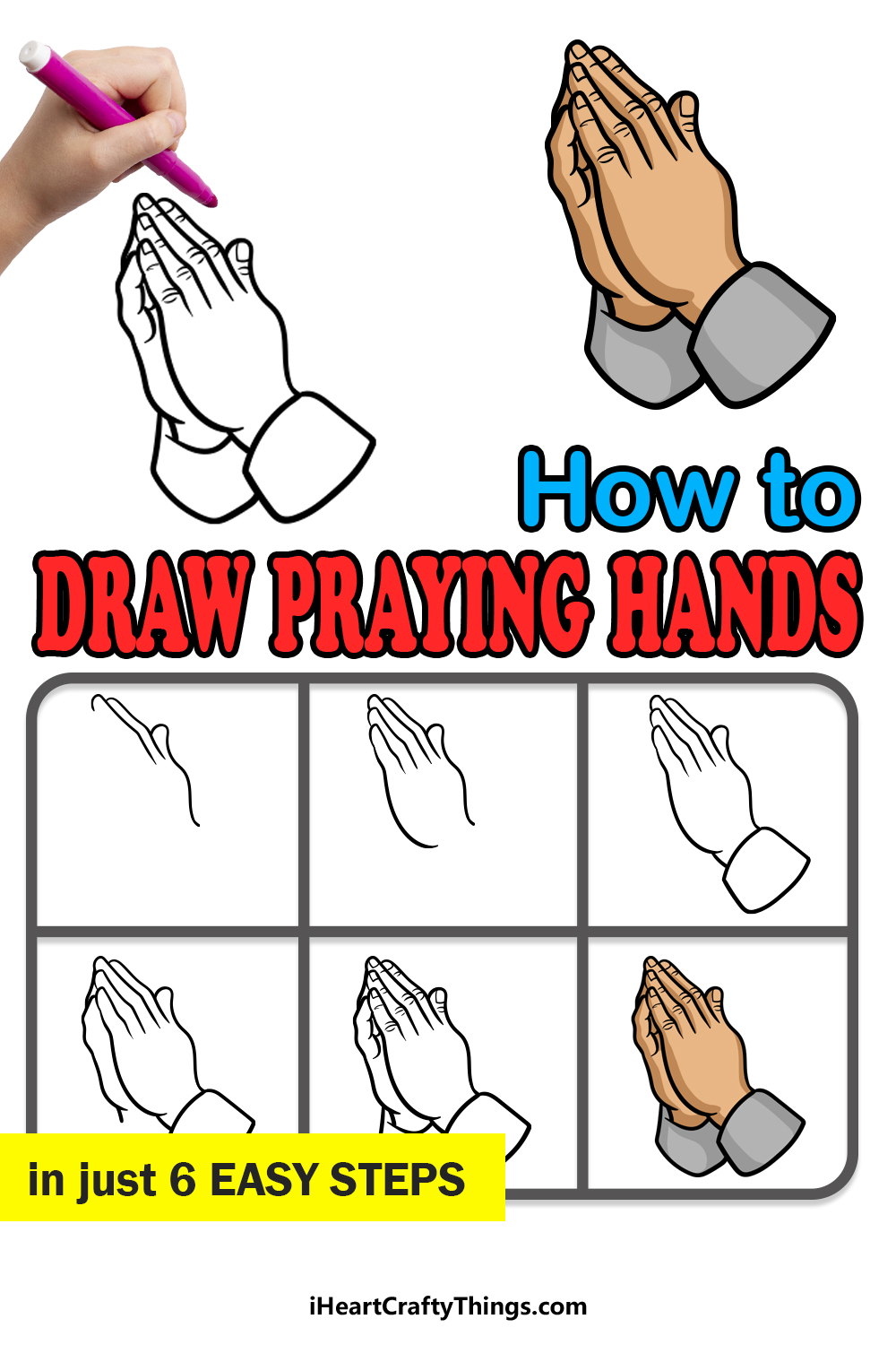 Prayer Hands Drawings