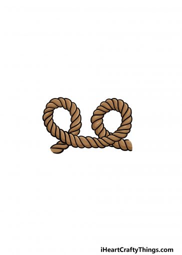 how to draw rope image