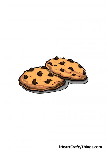 how to draw cookies image