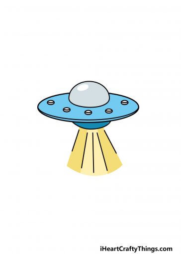 how to draw a UFO image