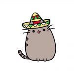 how to draw pusheen cat image