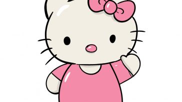 how to draw hello kitty image